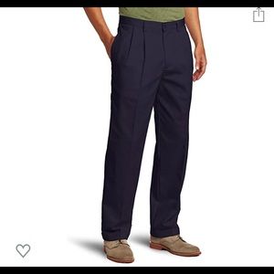 IZOD Men's American Chino Double Pleated Pant
